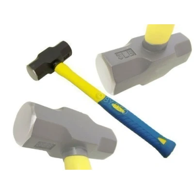Image of Professional 3Lb Mini Fibreglass Sledge Hammer with Cushioned Grip HM085