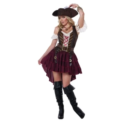 Image of California Costumes Women&#039;s Adult sized Costume, Burgundy, M UK