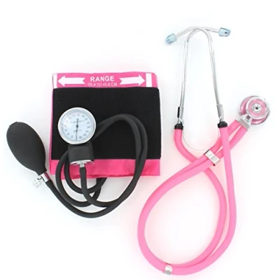 Image of Emerald Sphyg and Sprague Stethoscope Duo Set three colours available (pink)