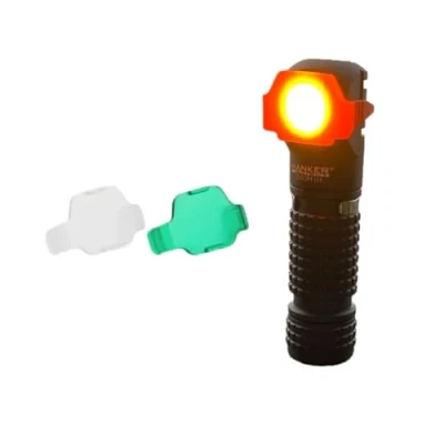 Image of Mankerlight Manker E03H III Pocket Flashlight, 800 Lumen,519A V1 4000K High CRI R9080 LED, Max Runtime 12 Hours,IP68 Waterproof,Magnetic Tail (Black