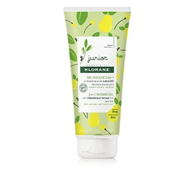 Image of Klorane Junior 2in1 Shower Gel Body and Hair 200 ml Pear