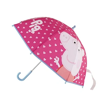 Image of CERDÁ LIFE&#039;S LITTLE MOMENTS Peppa Pig Umbrella Children&#039;s Girls Manual Official Nickelodeon Licence, multicoloured, One Size, 2400000598