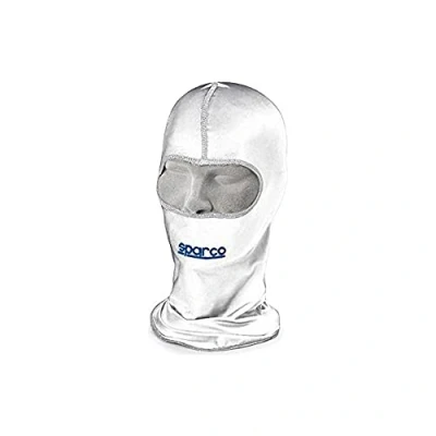 Image of SPARCO womens S002231b Balaclava APERTO BI POLIEST , White, One Size UK