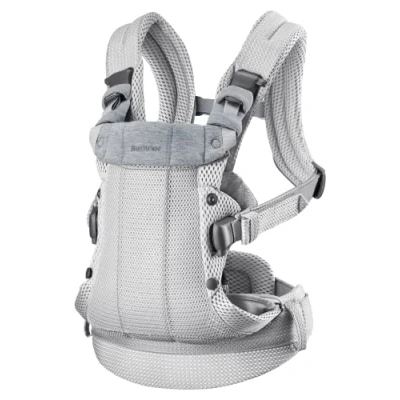 Image of BabyBjörn Baby Carrier Harmony, 3D Mesh, Silver