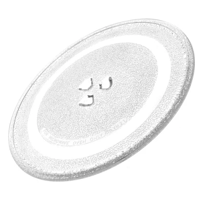 Image of Paxanpax PSA001 Microwave Turntable Glass Plate with 3 Fixers (245mm), Clear