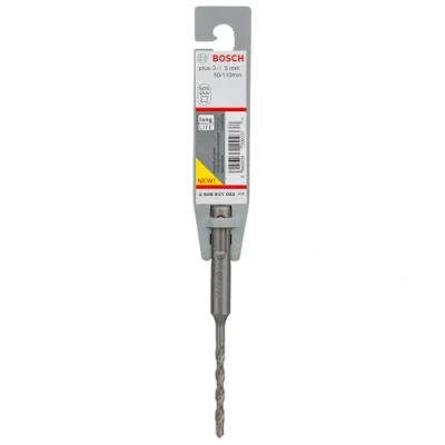 Image of Bosch 2608831002 &quot;SDS Plus 3&quot; Hammer Drill Bit, 0 V, Grey, 5 x 50 110 mm