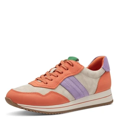Image of Jana Women&#039;s 8 23762 42 Sneaker, Orange, 3.5 UK