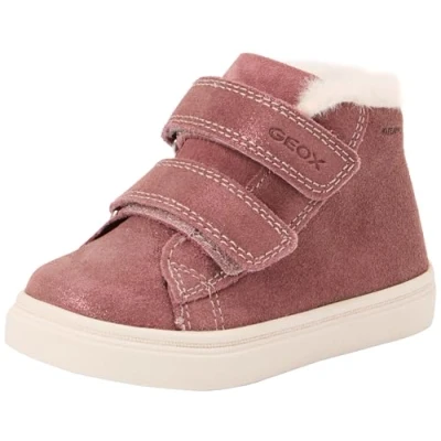 Image of Geox Baby B NASHIK Girl WPF A Sneaker, 3 UK Child Pink