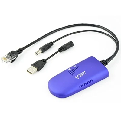 Image of VONETS VAP11G 300 Mini WiFi Bridge/Repeater/WiFi to Ethernet Adapter/WiFi Hotspot Extender Signal Booster AP 2.4GHz 300Mbps with 1 RJ45 Male DC/USB Powered for DVR IP Printer Network Devices