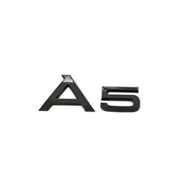 Image of Audi 8W6071803 Logo A5 Black Tuning Edition Emblem