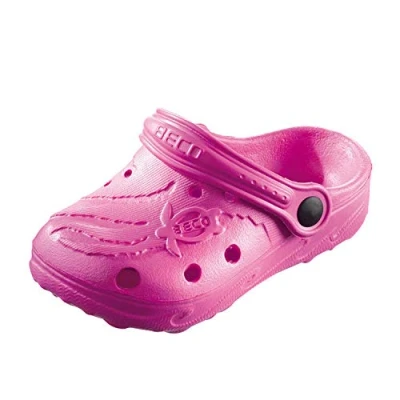 Image of BECO Beermann GmbH &amp; Co. KG Schildi Unisex Children&#039;s Clogs Pink Size: 12 UK