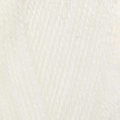 Image of Robin Bonny Babe 4 PLY Knitting Yarn 100g White 1360