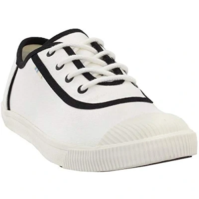 Image of Toms Low Top Womens Beige Shoes Canvas (archived) Size UK 5.5