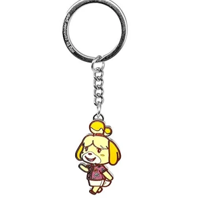 Image of controller gear Animal Crossing: New Horizons Isabelle Keychain Authentic &amp; Official Nintendo Crossing Merchandise