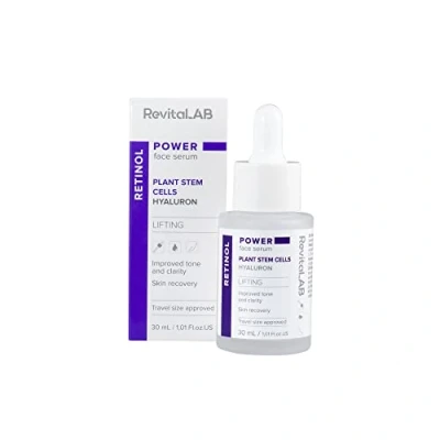 Image of RevitaLAB Power Face Serum with Retinol and Plant Stem Cells