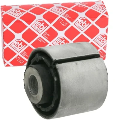 Image of 2113331914, A2113331914 Arm Bushes FEBI BILSTEIN 21540 Front Axle, inner Elastomer slotted MERCEDES BENZ: E Class Saloon, CLS Coupe, T modell