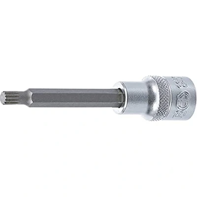 Image of BGS 4432 Bit Socket length 100 mm 12.5 (1/2&quot;) Drive Spline (for XZN) M7