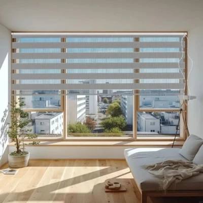 Image of Blackout Roller Blinds 120 x 200 cm UV Protection Light Filtering Black Out Customized Blind Easy to Install Fittings Included for Home Office Bedroom, Grey