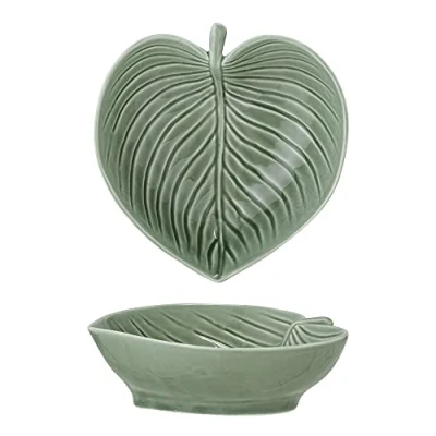 Image of Bloomingville Savanna Green Ceramic Plate