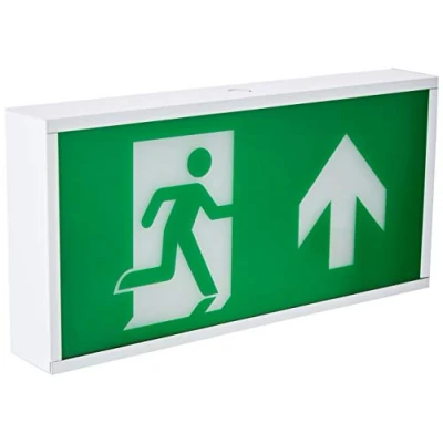 Image of KnightsBridge 230V IP20 Wall Mounted LED Emergency Exit sign (maintained/non maintained)