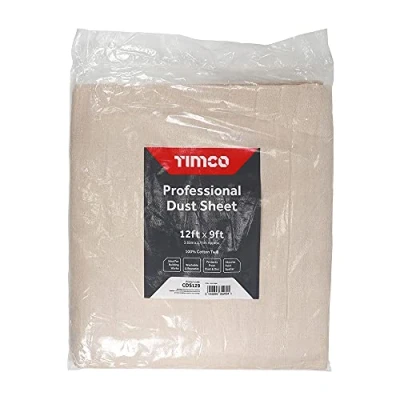 Image of TIMCO Professional Dust Sheet 12ft x 9ft