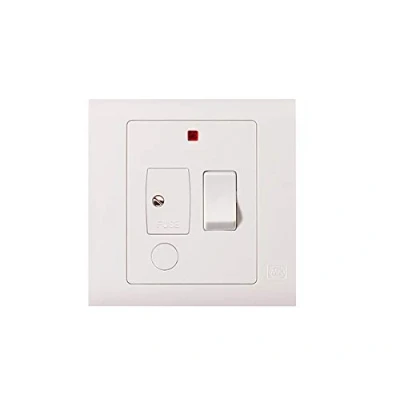 Image of MK Essentials 1G 13A Switched Fused Connection Unit with NEON