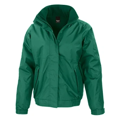 Image of Result Core Mens Channel Jacket, Bottle Green, Large. R221M