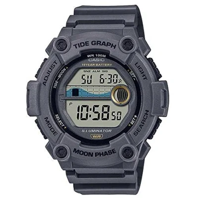 Image of Casio Men Lithium Quartz Watch with Stainless Steel Strap WS 1300H 8AVEF