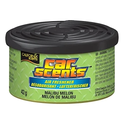 Image of CALIFORNIA CAR SCENTS MALIBU MELON AIR FRESHENER HOME VAN OFFICE TAXI x 1