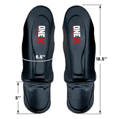 Image of 1x Kickboxing Shin Guards MMA Leg Pads Protective Gear Instep Foam Pad Support Kids Boxing Training protector Muay Thai Martial Arts karate