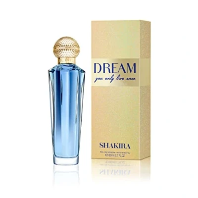 Image of Shakira Perfume Dream by for Women Long Lasting Fresh and Feminine Vanilla, Citrus Floral Notes Ideal Day Wear 80 ml