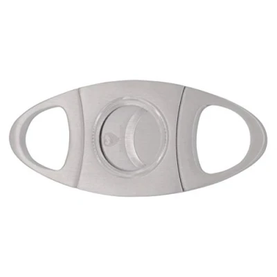 Image of GERMANUS Stainless Steel Classic Cigar Cutter, Silver