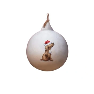 Image of Image Industry Working Cocker Spaniel Ceramic Bauble Tree Decoration Christmas Decorations Dog Gift Lovers