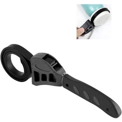 Image of DEWIN Strap Wrench, Adjustable Spanners Set Rubber Wrench Jar Lids Tighten Loosen Plumbing Tool Universal Oil Filter Spanner 500mm