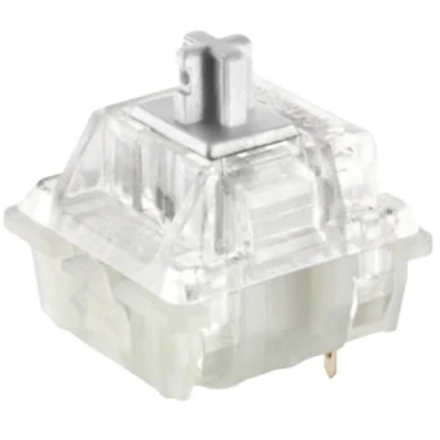 Image of Cherry MX Key Switches for Mechanical Gaming Keyboards Plate Mounted MX1A51NA (Cherry RGB Speed Silver, 65 Pcs)