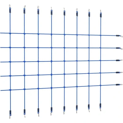 Image of vidaXL Climbing Net 200x150 cm Blue