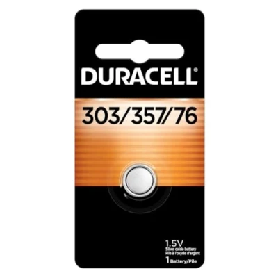 Image of Procter &amp; Gamble DURDL303357BPK Duracell Silver Oxide Button Cell General Purpose Battery