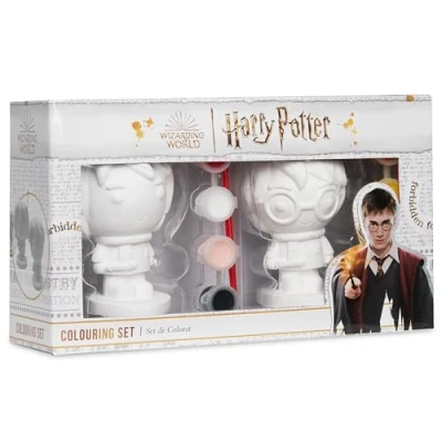 Image of Harry Potter Paint Your Own Plaster Figure Set for Kids Teenagers DIY Crafts Art Activity Gifts
