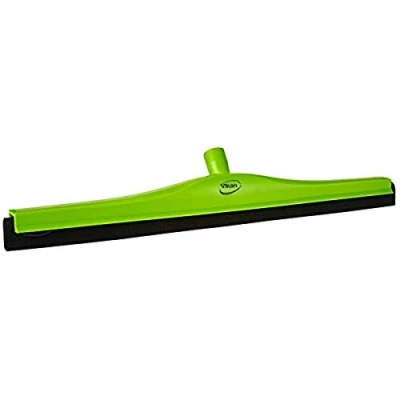 Image of Vikan Squeegee,Fixed Head,Floor,24&quot;,PP/RB,Lime, One size, Multi