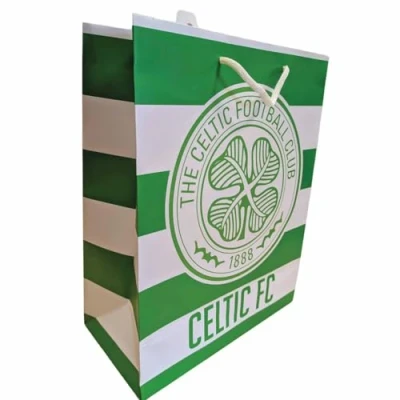 Image of Celtic FC GIFT BAG FOOTBALL THEME MEDIUM SIZE BIRTHDAY