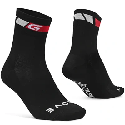 Image of GripGrab Classic Regular Cut Single &amp; Multipack Summer Cycling Socks Road Bicycle Mountain Gravel Bike Indoor Spinning
