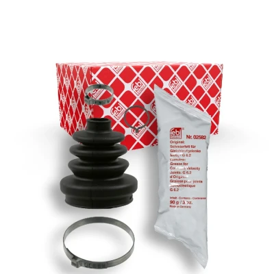 Image of 1073803, 1073803S, 1073803S1, 6161378, 6161378S CV Boot FEBI BILSTEIN 06129 Rubber FORD: Escort Classic Hatchback, 6