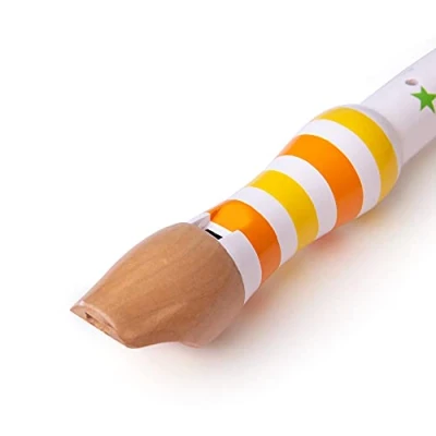 Image of Bigjigs Toys Recorder Wooden Recorders For Children, Toddler Musical Instrument, Kids Music Gifts, Age 3 Years +