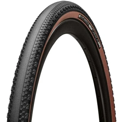 Image of Hutchinson Caracal Race Tubeless Ready Gravel Tyre Tan 700 x 40c