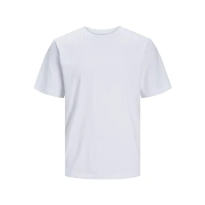 Image of JACK &amp; JONES Men&#039;s Jprblaspencer Ss Tee T Shirt, White, L