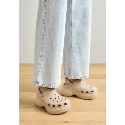 Image of Crocs BAE Clogs, Women&#039;s, Size: 4, Taupe shoes