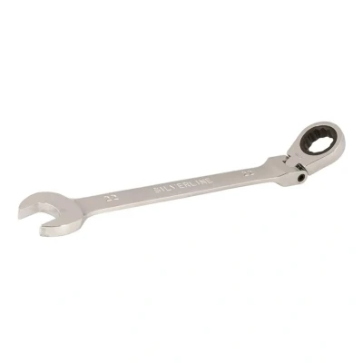 Image of Silverline Flexible Head Ratchet Spanner 22mm