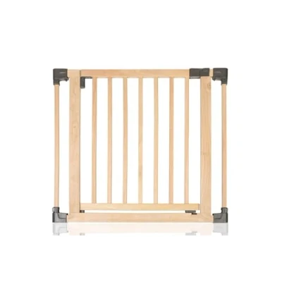 Image of Safetots Wooden Multi Panel Barrier and Play Pen, Wall Mounting Kit, Natural, Wood, Kit for