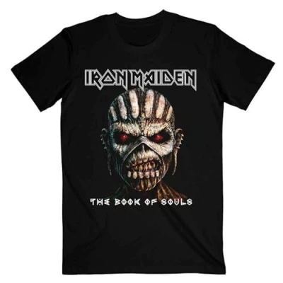 Image of Rockoff Trade Men&#039;s Iron Maiden Book of Souls T Shirt, Black, X Large