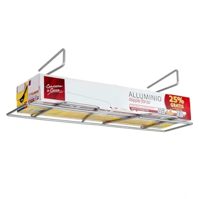 Image of Metaltex Wrap 364933095 Foil Holder 33 x 12 9 cm Silver